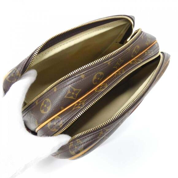 LOUIS VUITTON Brown Monogram Shoulder Bag - Picture 8 of 9